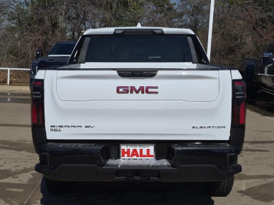 2026 GMC Sierra EV Elevation Standard Range