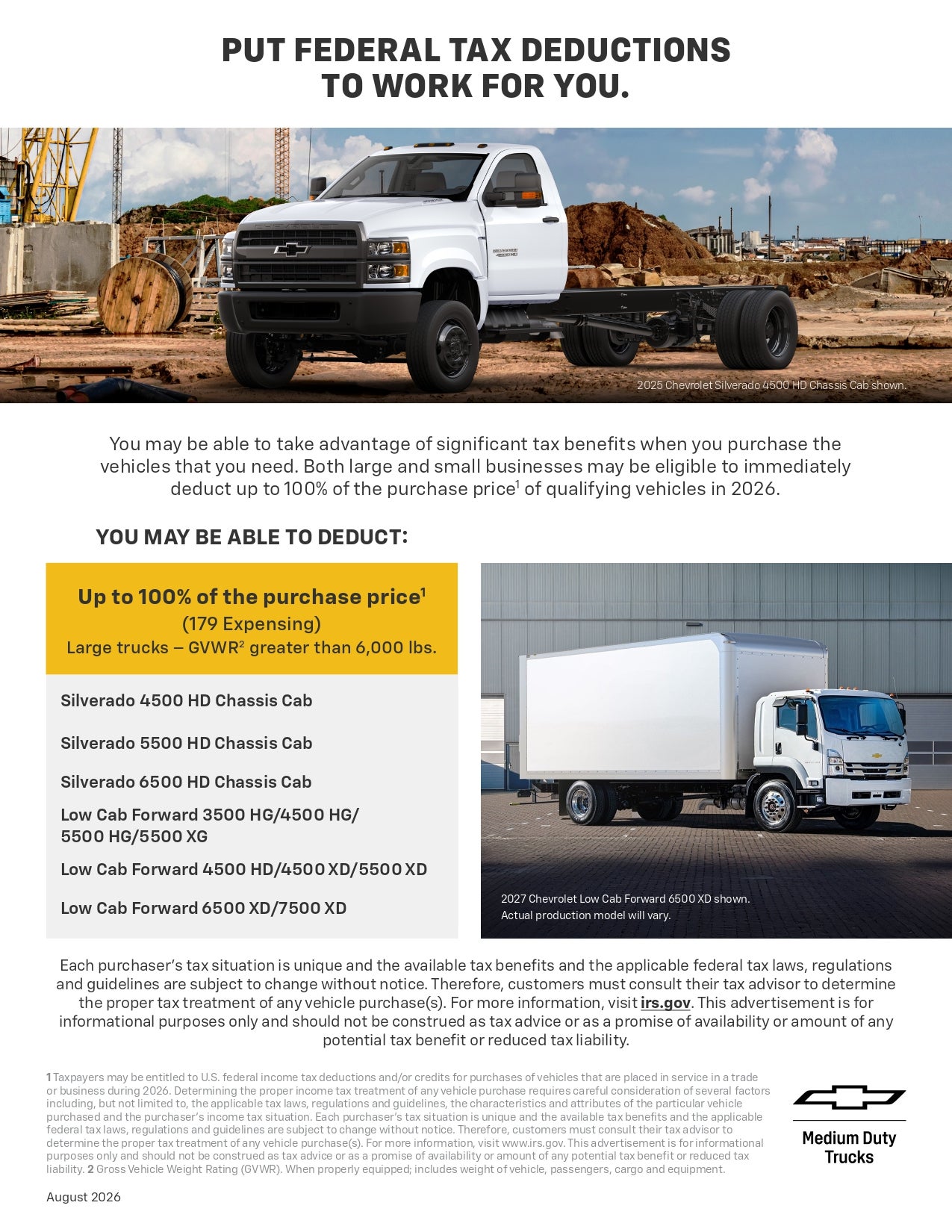 2026 Chevrolet Silverado Flyer